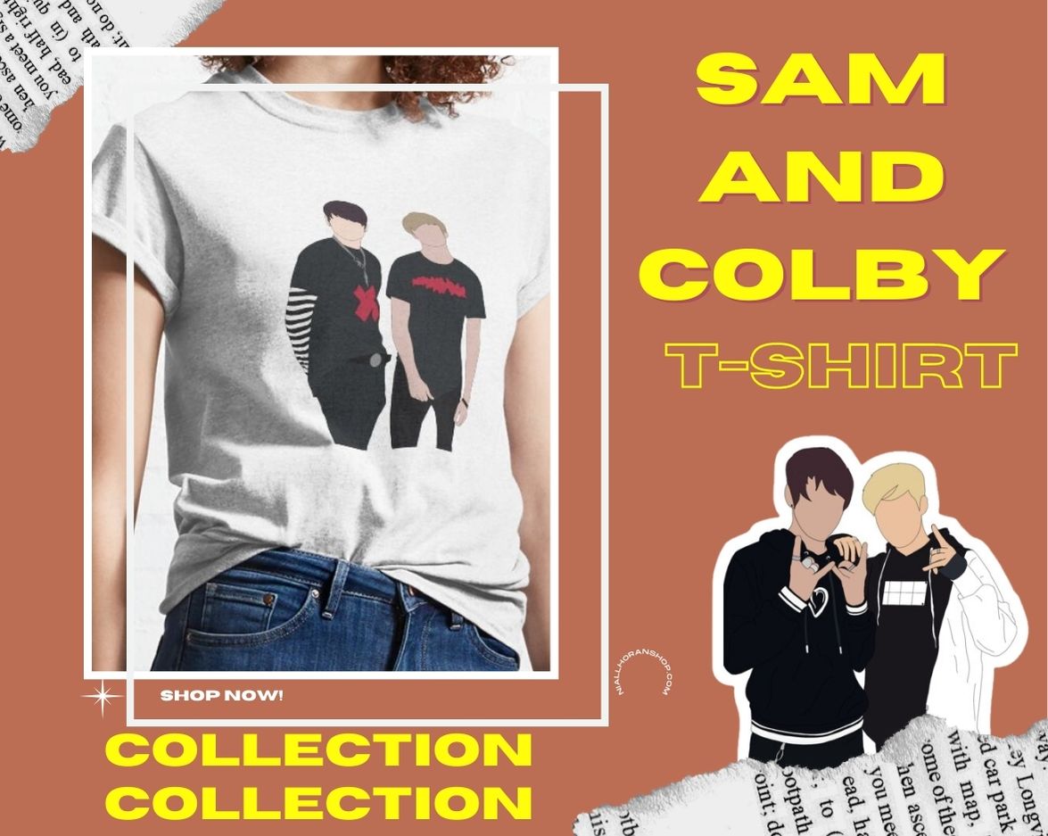 no edit sam and colby t shirt - Sam And Colby Merch